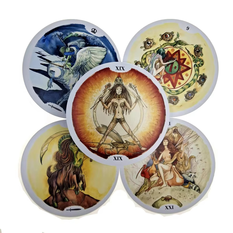 New Style Circle Of Life Tarot - огляд і ціна Tarot Cards Deck With Guidebook