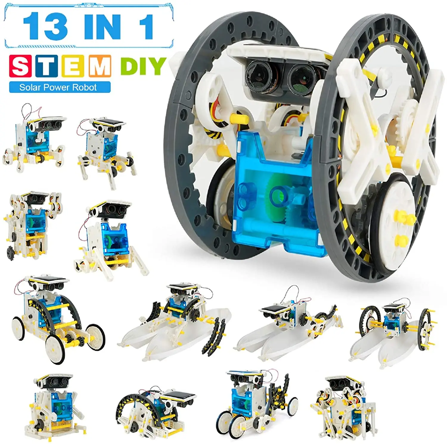 Solar Robot Toys Kits STEM Tec - огляд і ціна Stem Solar Robot Kit For Kids