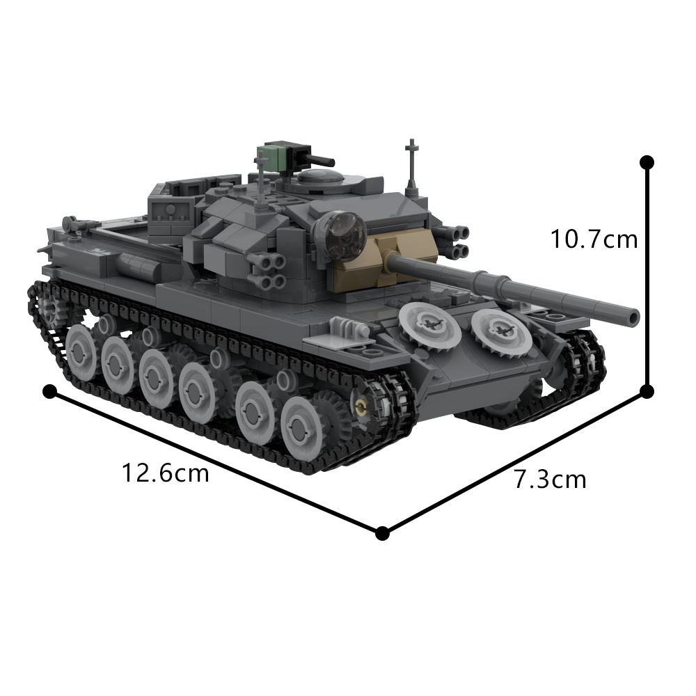 MOC Centurion mk. 5/1 Tank Bui - огляд і ціна Lego Compatible Military Tank