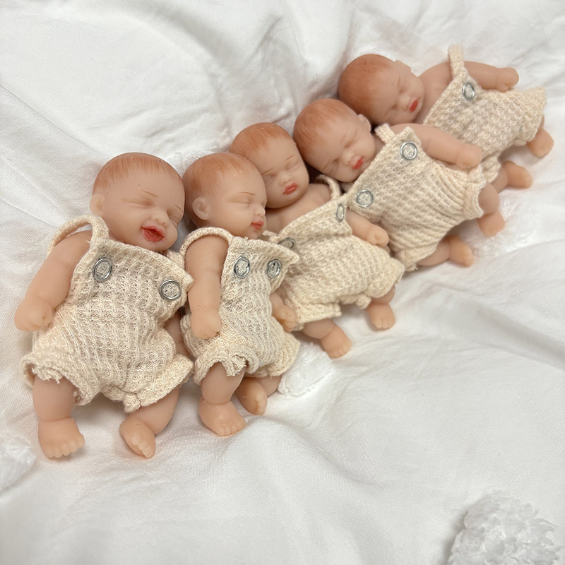 5pcs/set 4inches Handmade High - огляд і ціна Reborn Baby Doll Silicone Realistic