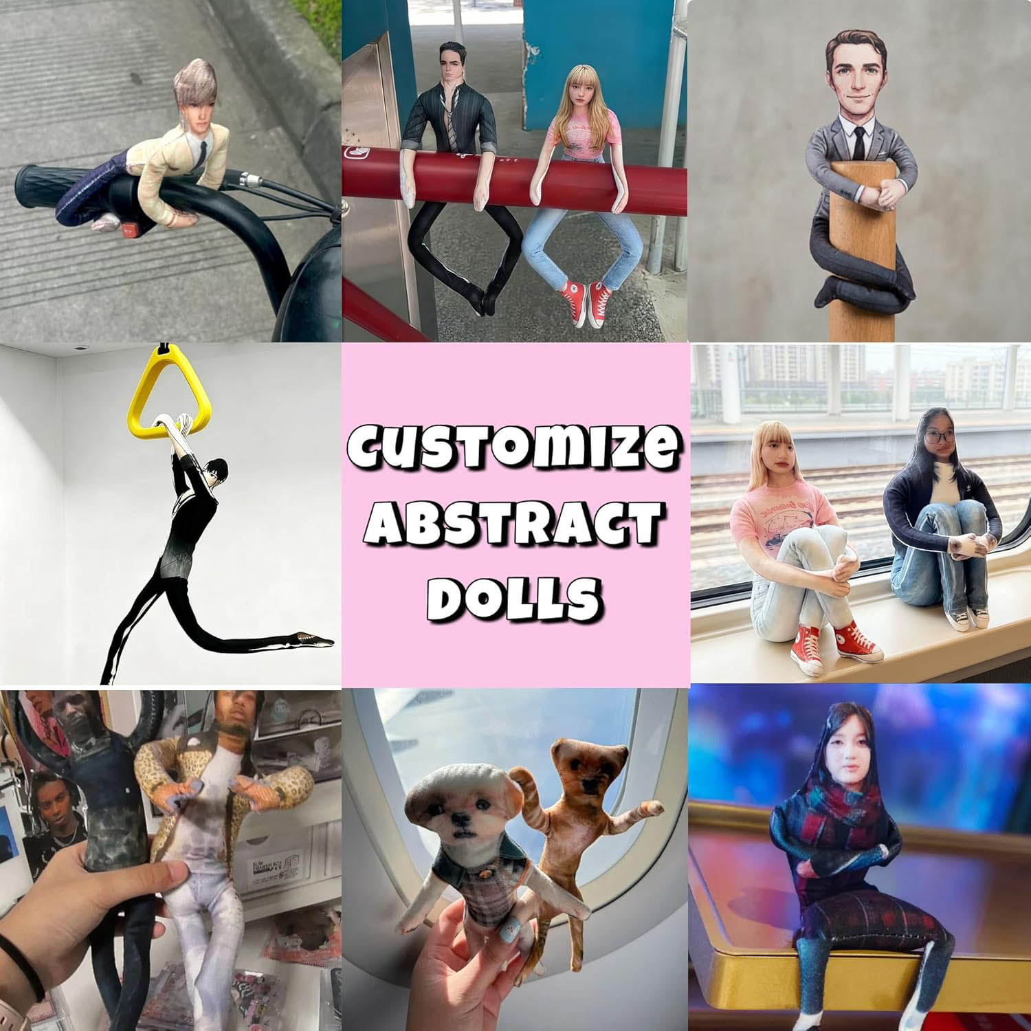 Custom Photo Doll Wacky Bendy  - огляд і ціна Dolls