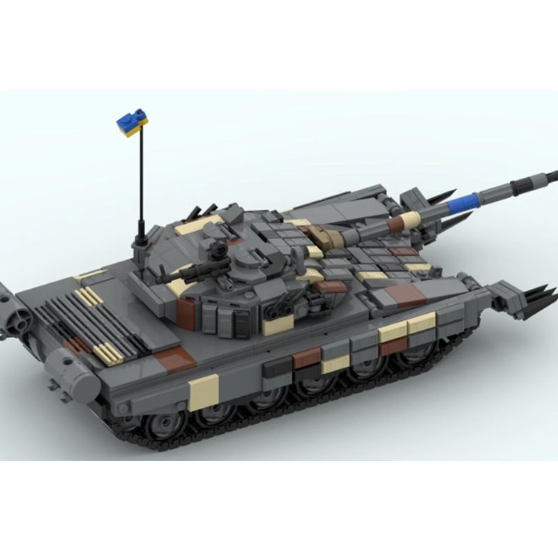 T-72AV Main Battle Tank Blocks - огляд і ціна Lego Compatible Military Tank