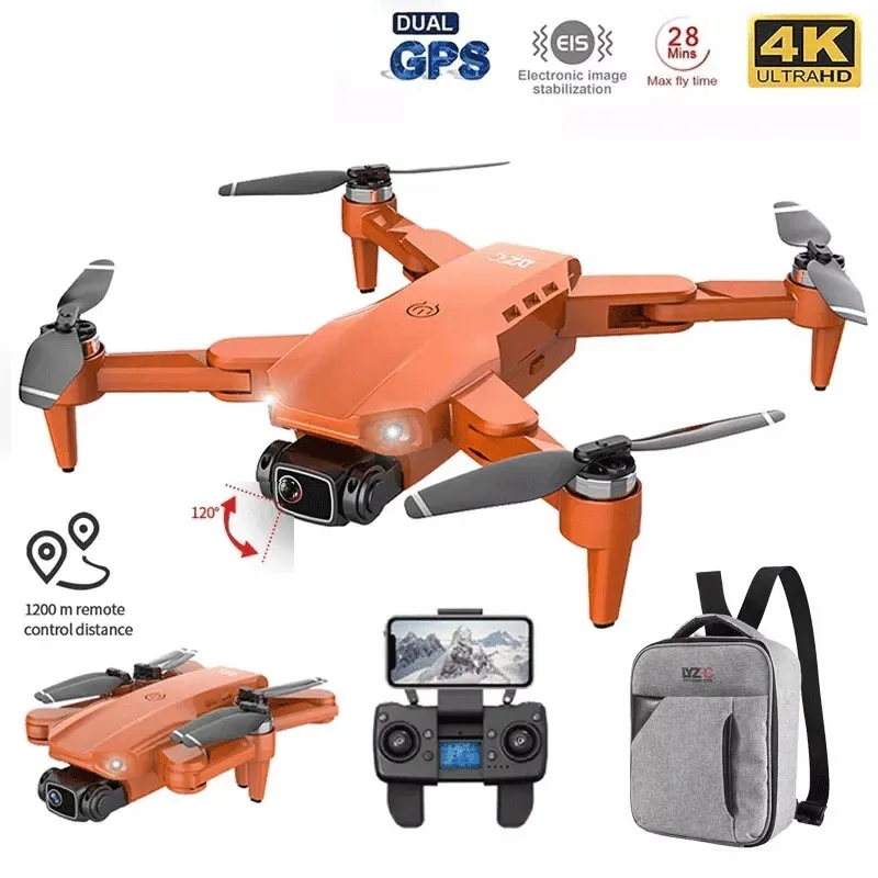 Drone L900 Pro 4K Professional - огляд і ціна Fpv Brushless Rc Drone 4K