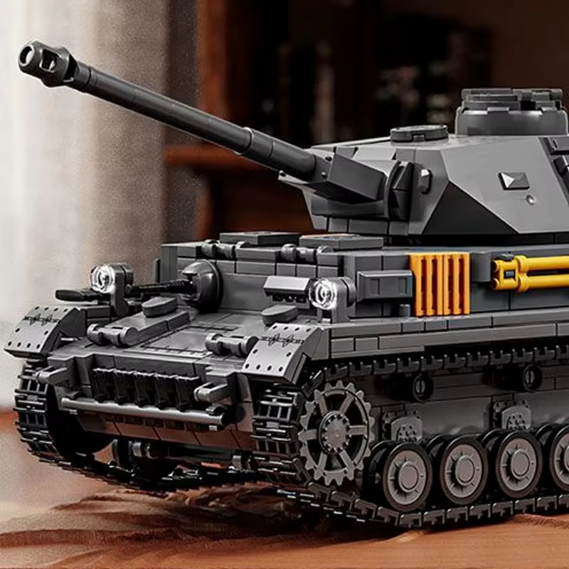 1419 PCS 1:28 GER DE Panzer IV - огляд і ціна Lego Compatible Military Tank