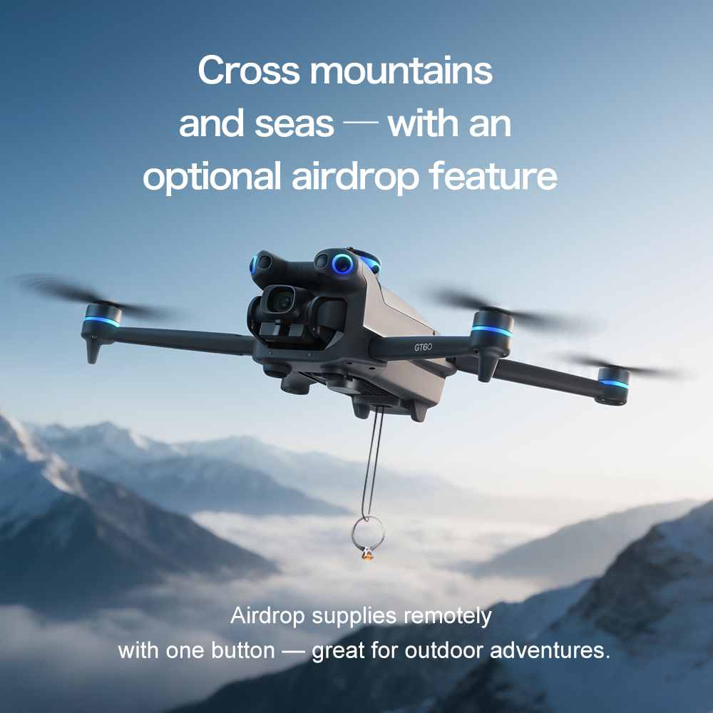 Original GT60 GPS Foldable RC  - огляд і ціна Fpv Brushless Rc Drone 4K
