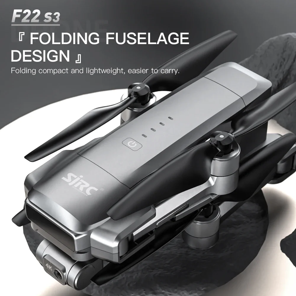 SJRC F22 S3 pro Foldable RC Qu - огляд і ціна Fpv Brushless Rc Drone 4K