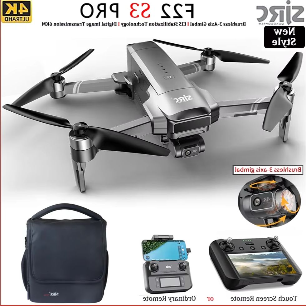 SJRC F22 S3 pro Foldable RC Qu - огляд і ціна Fpv Brushless Rc Drone 4K