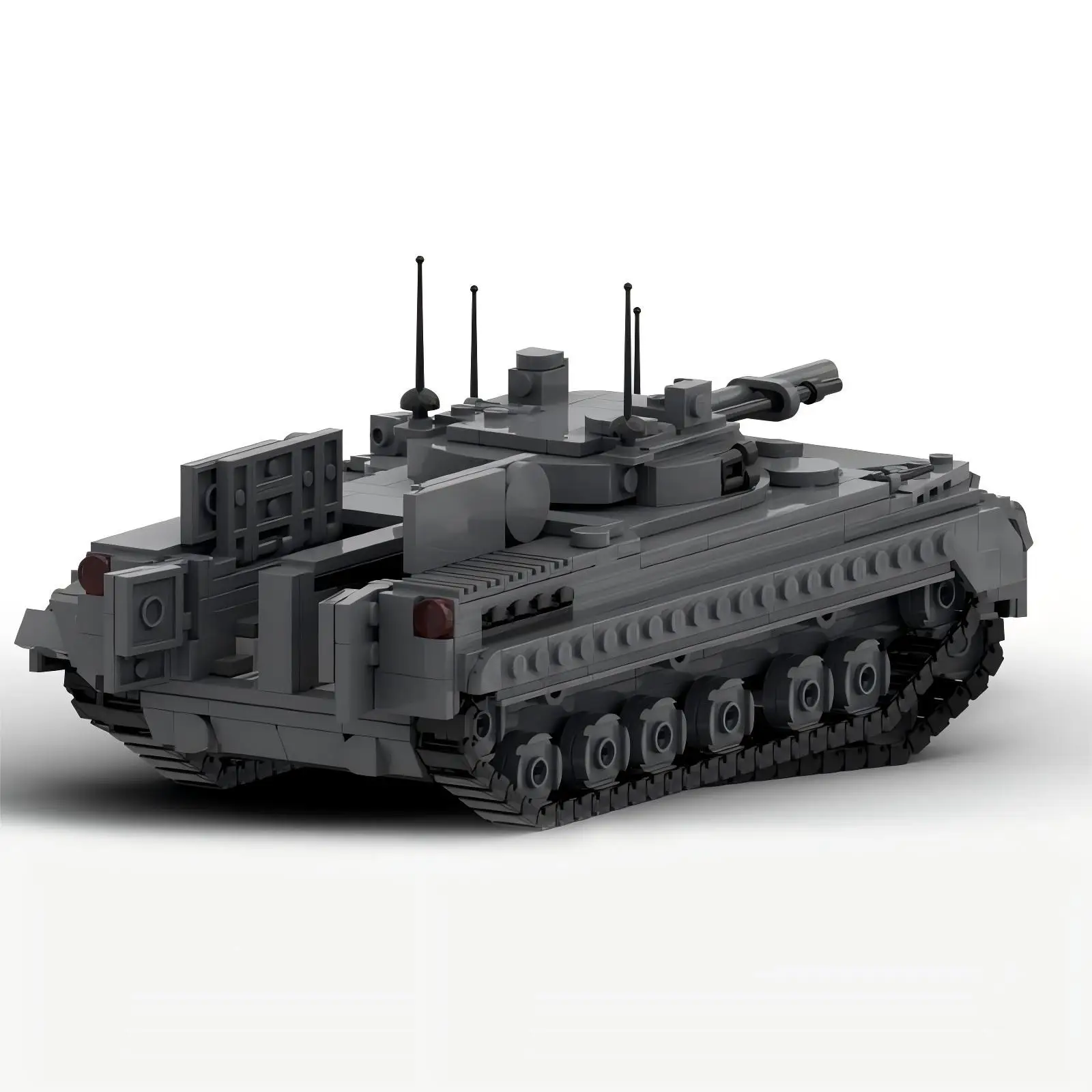 Military War Series Army Track - огляд і ціна Lego Compatible Military Tank