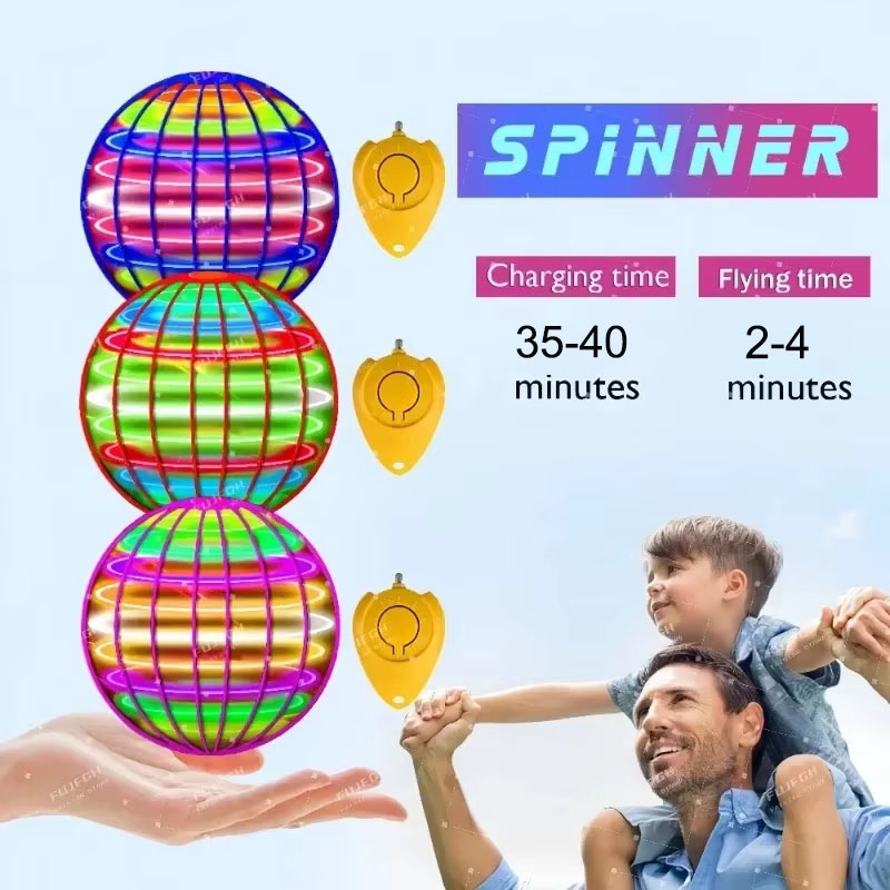 LED Light Up Flying Orb Boomer - огляд і ціна Stem Solar Robot Kit For Kids