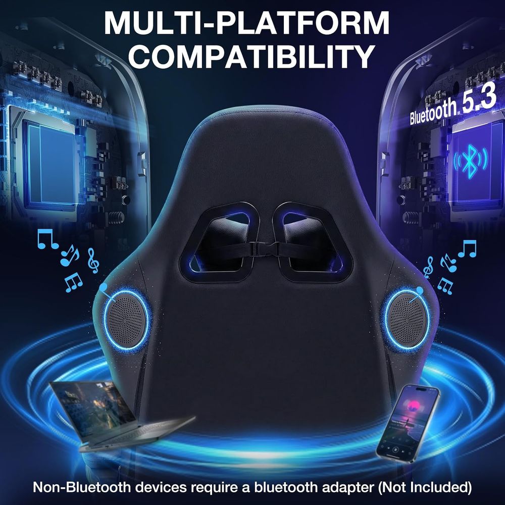 RGB Gaming Chair with Bluetoot - огляд і ціна Video Games