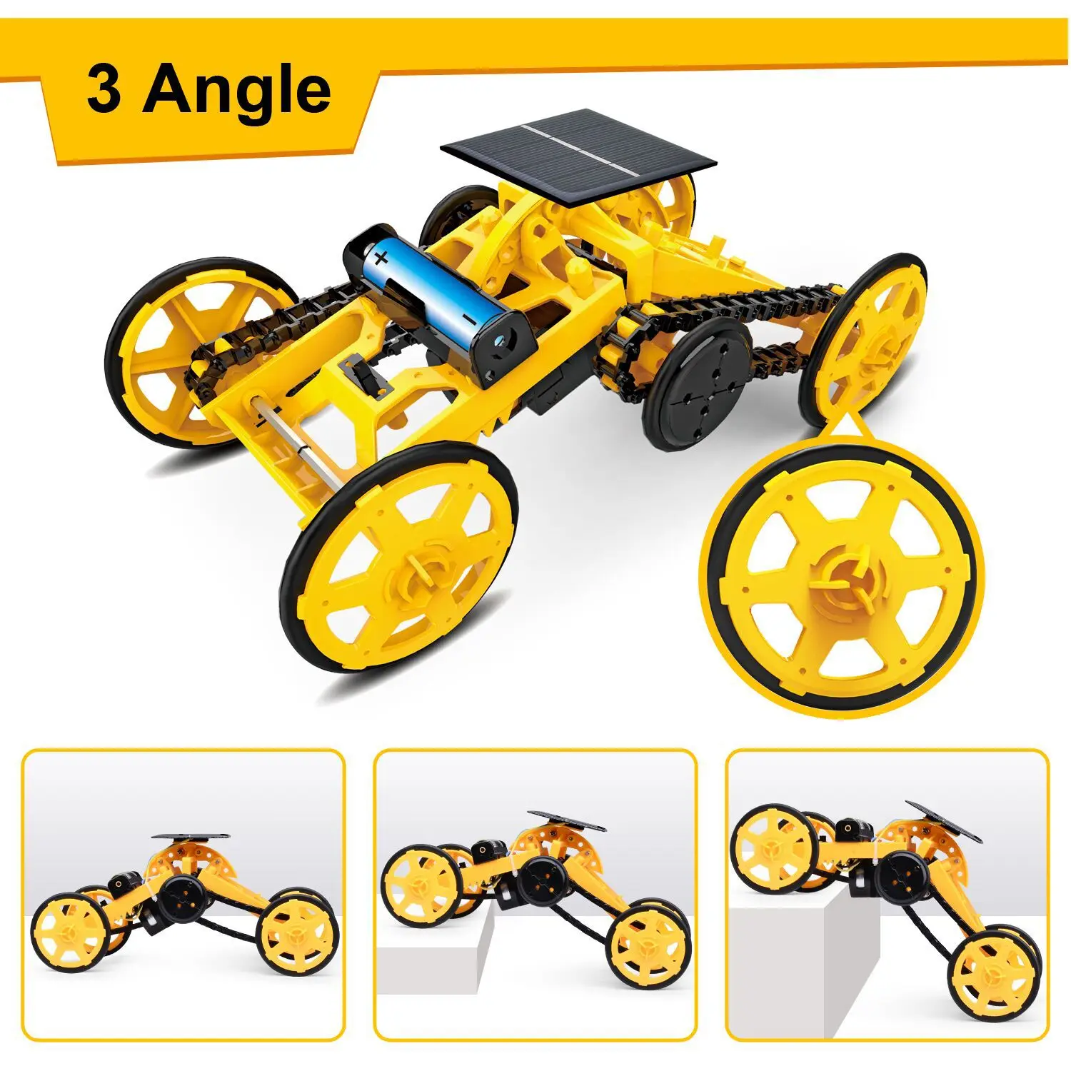 Solar Toy Novel Children Toys  - огляд і ціна Stem Solar Robot Kit For Kids