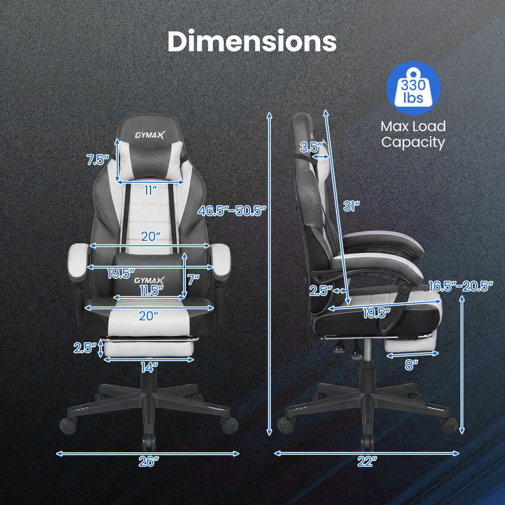 Ergonomic Video Game Chair Wit - огляд і ціна Video Games