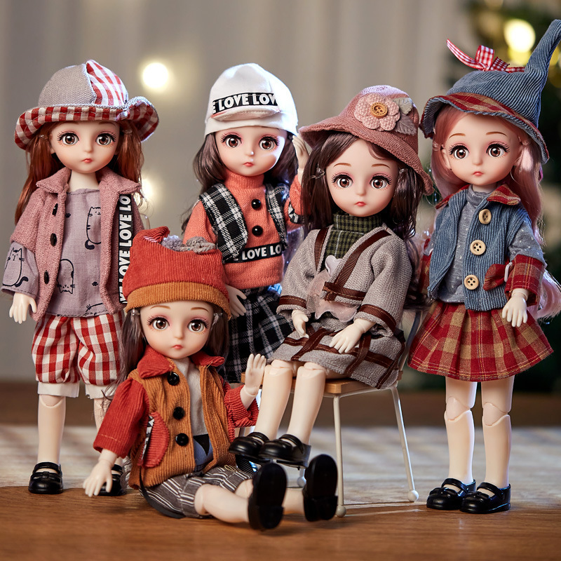 BJD Doll 1/6 Ball Jointed Full - огляд і ціна Bjd Doll 1 6 Full Set With Clothes