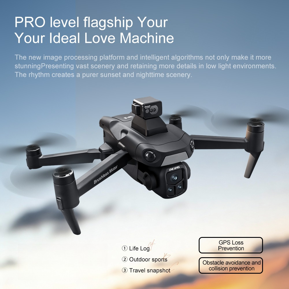 Original A1R3S GPS Foldable Dr - огляд і ціна Fpv Brushless Rc Drone 4K