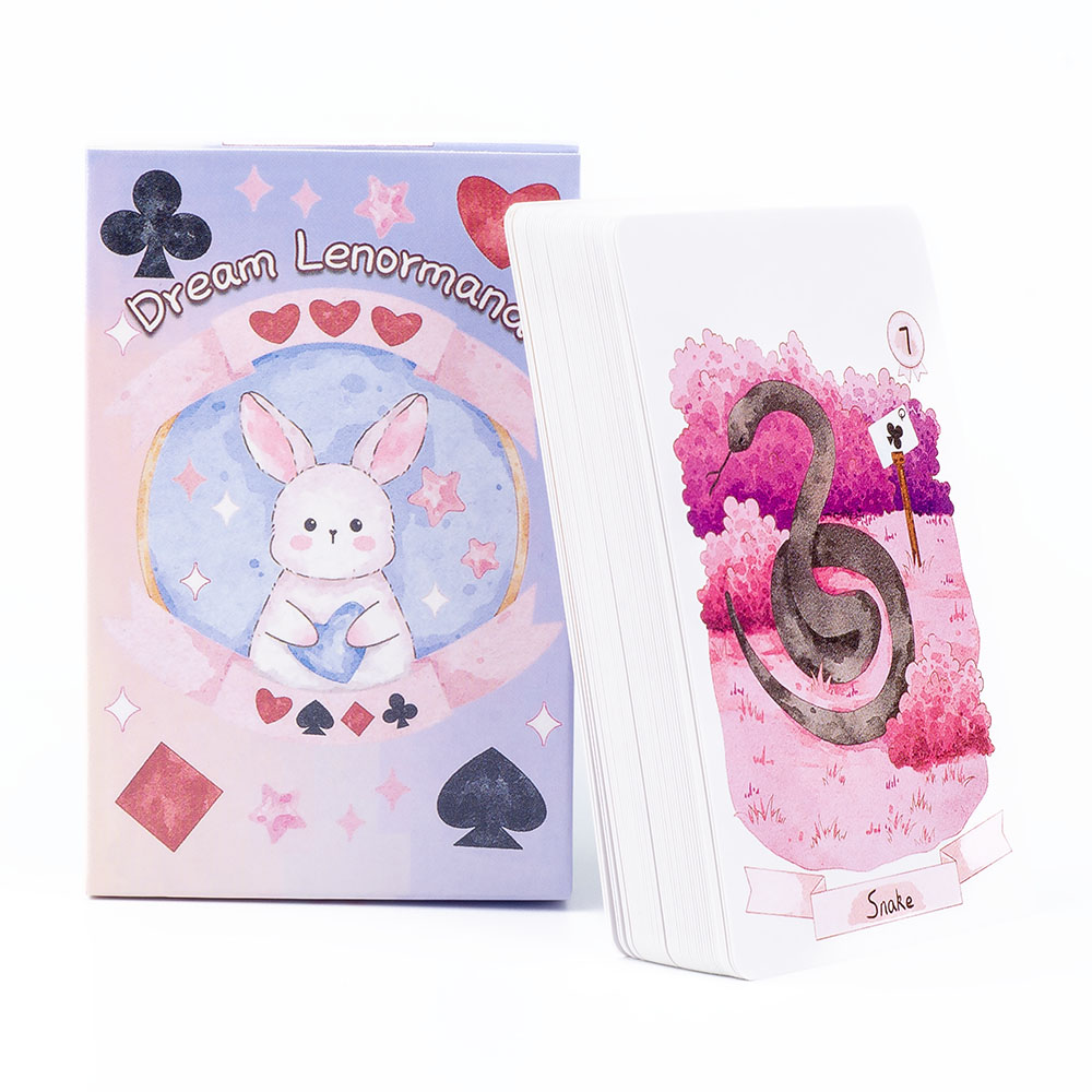 Rana Psychic Dream Lenormand T - огляд і ціна Tarot Cards Deck With Guidebook
