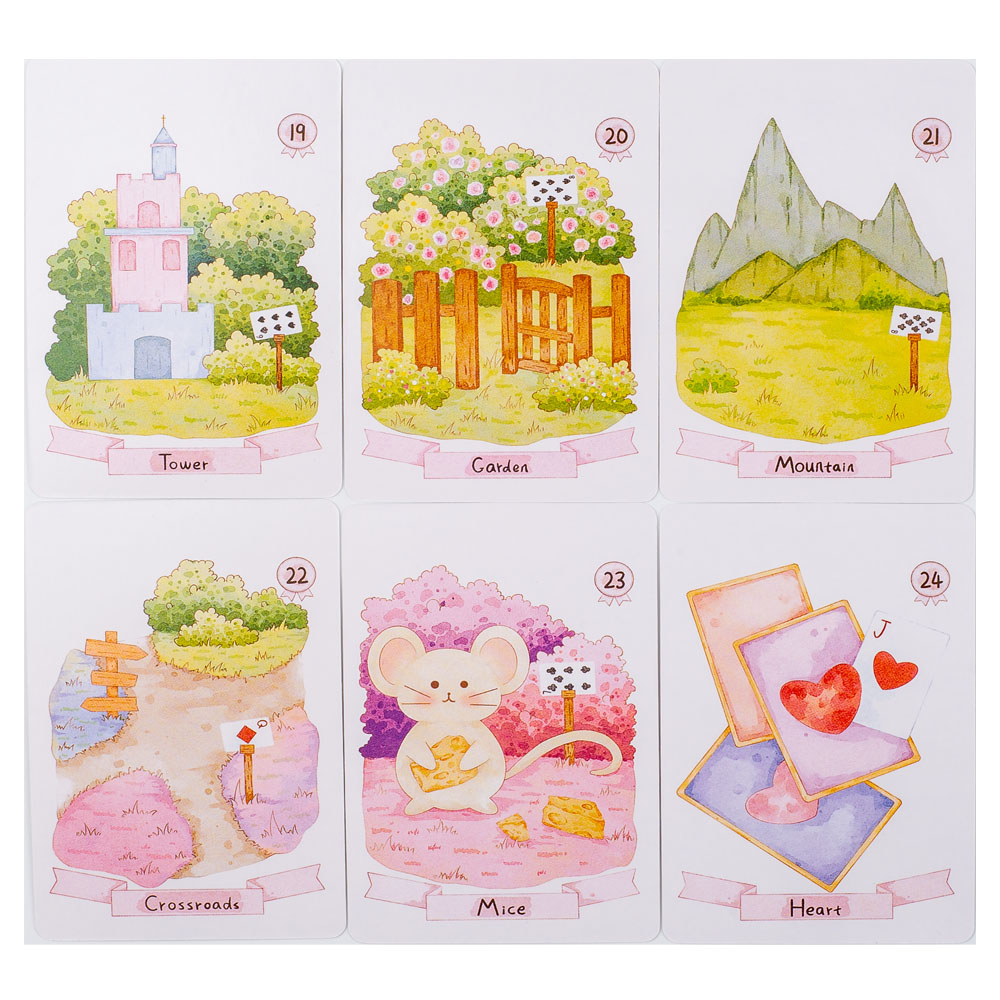 Rana Psychic Dream Lenormand T - огляд і ціна Tarot Cards Deck With Guidebook