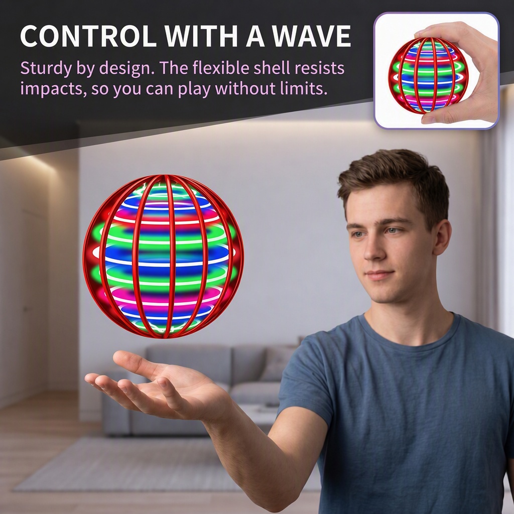 Magic Hand Control Flying Ball - огляд і ціна Stem Solar Robot Kit For Kids