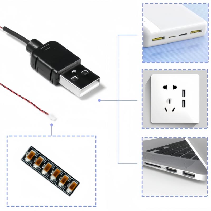 DIY 50cm USB Power Cable Compa - огляд і ціна Building Blocks