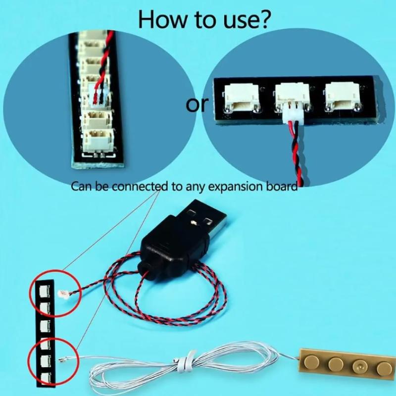 DIY 50cm USB Power Cable Compa - огляд і ціна Building Blocks