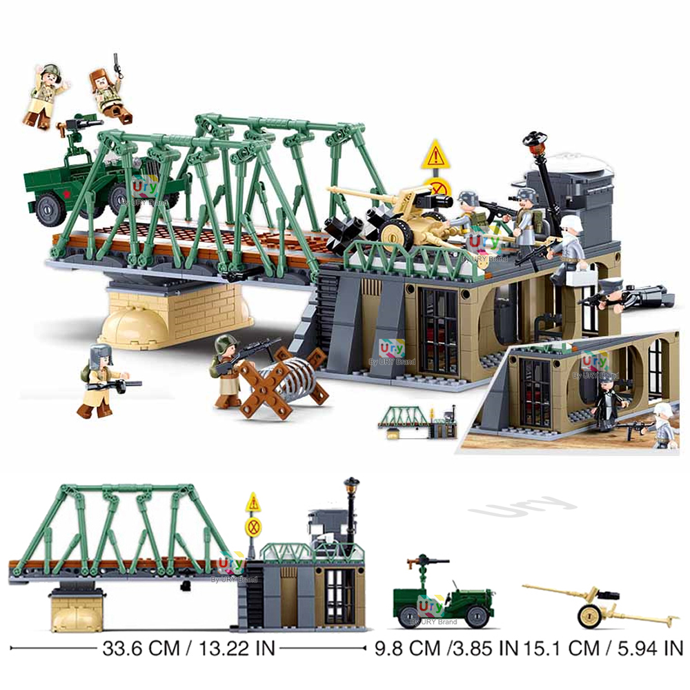 Sluban Military Mouse Tiger Ki - огляд і ціна Lego Compatible Military Tank