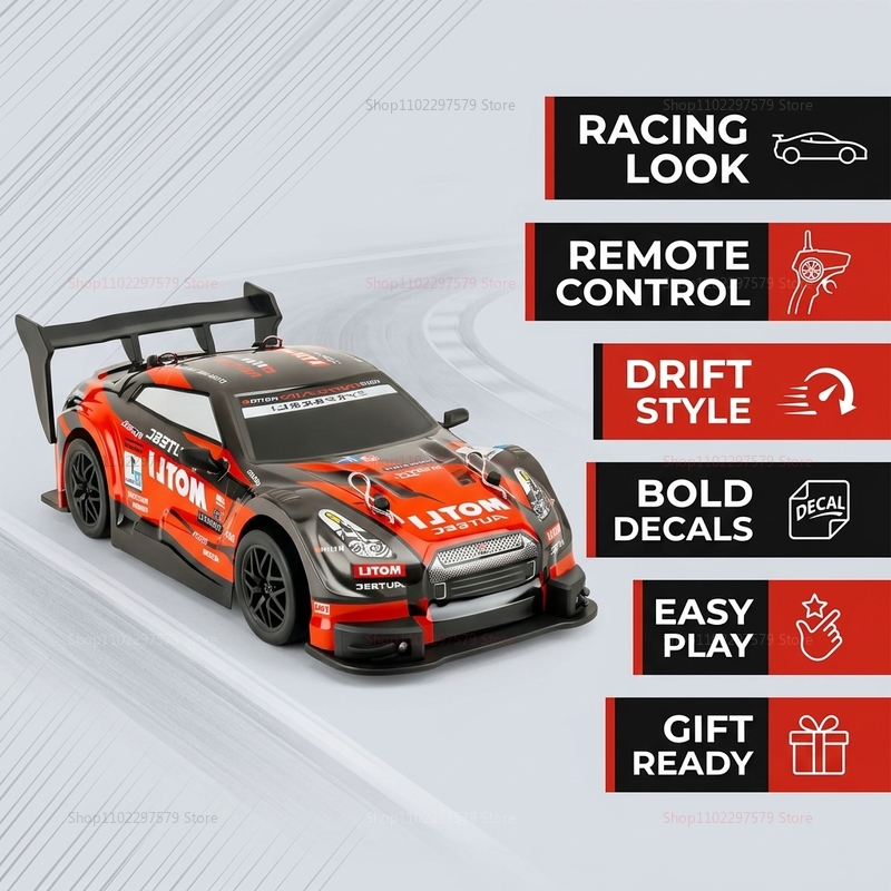 4WD Remote Control Drift Racin - огляд і ціна Rc Drift Car 1 24 Scale 4Wd