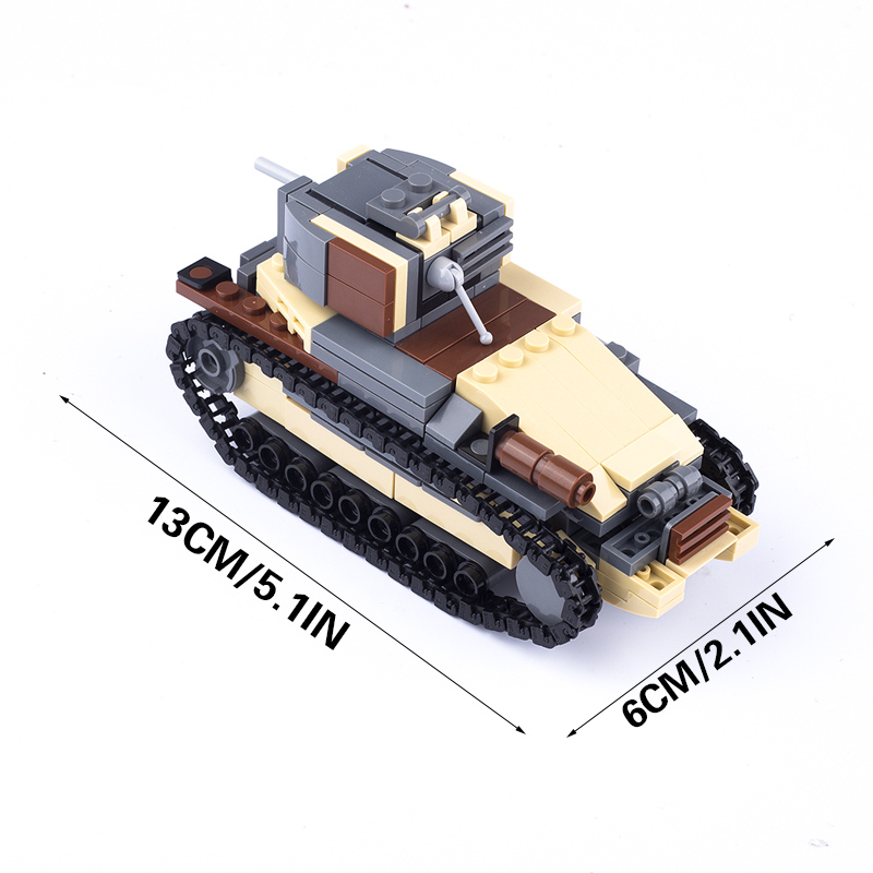 WW2 Japan Military Tank Buildi - огляд і ціна Lego Compatible Military Tank