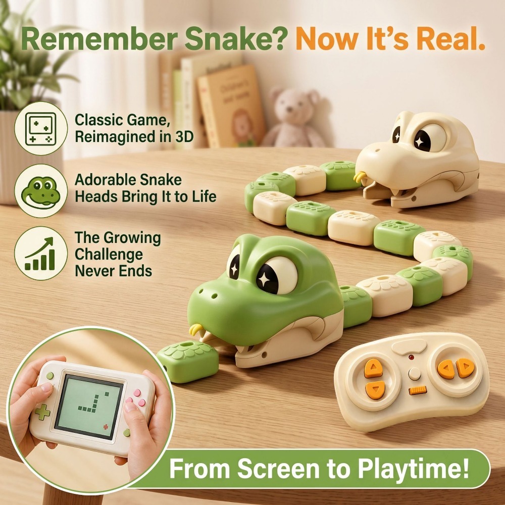 Remote Controlled Greedy Snake - огляд і ціна Educational Toys