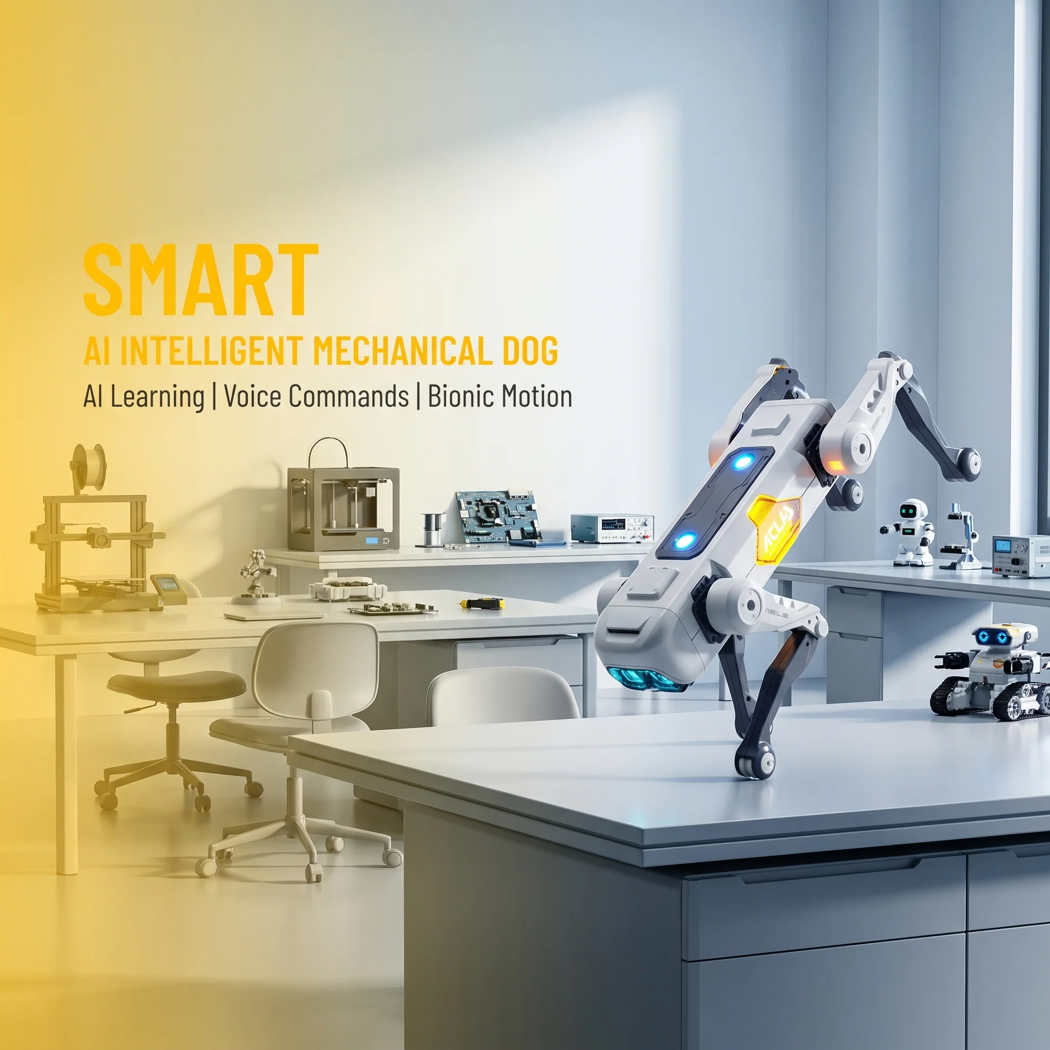 AI Smart Robot Dog, Voice & AP - огляд і ціна Remote Control Toys