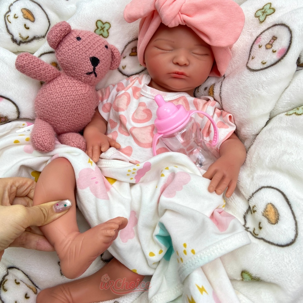18inch Washable Silicone Rebor - огляд і ціна Reborn Baby Doll Silicone Realistic